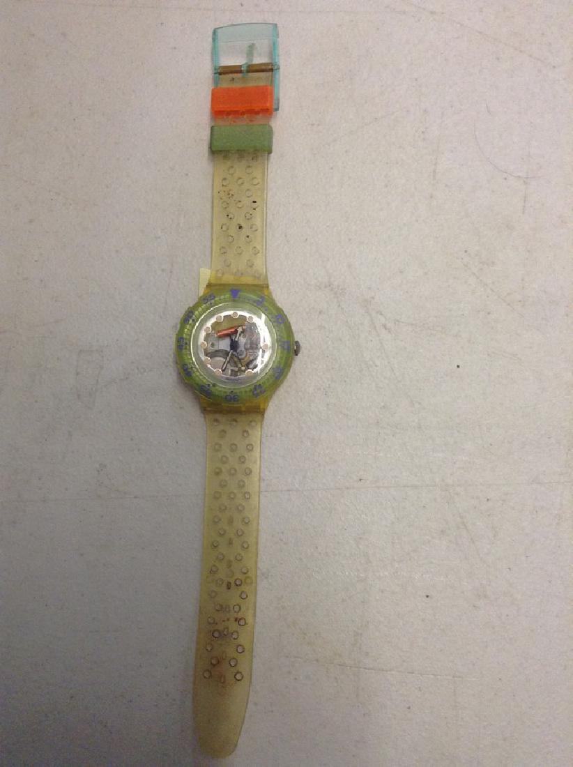 Swatch Watch - Clear Band: Swatch Watch - Clear Band
