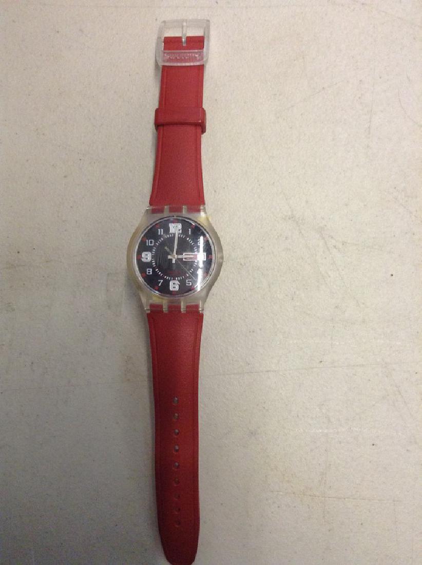 Swatch Watch - Red Band: Swatch Watch - Red Band