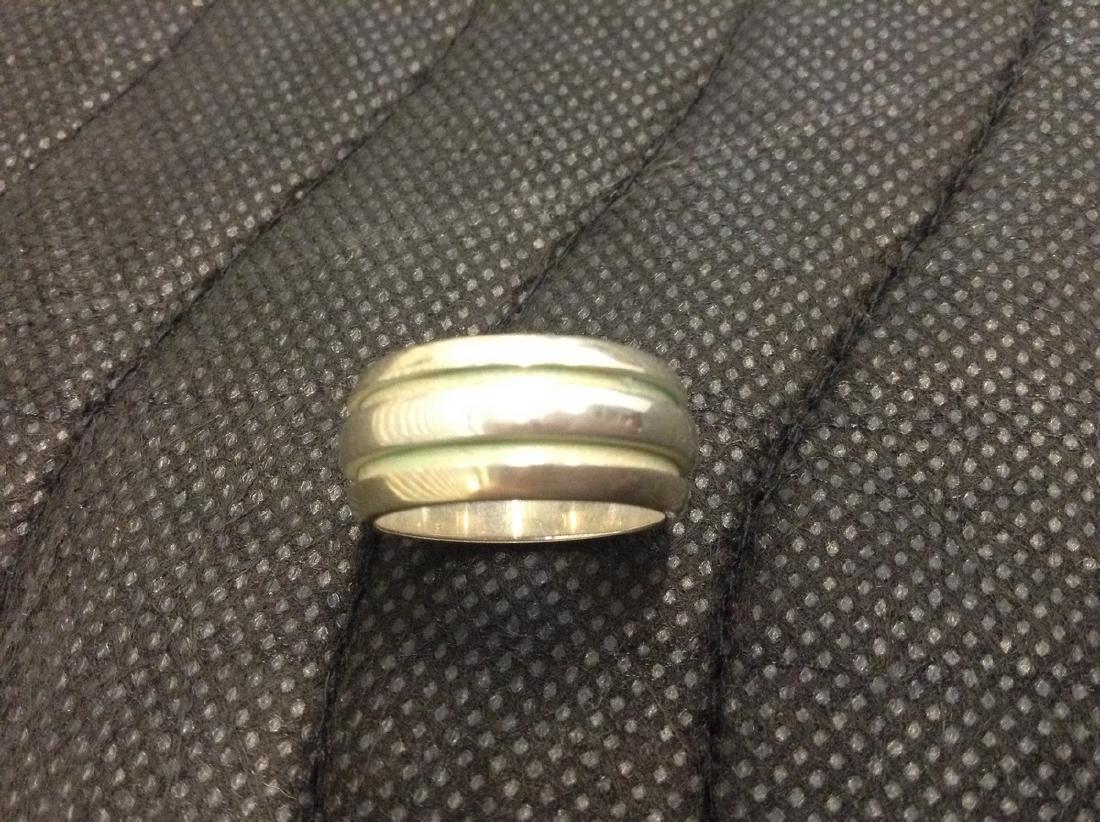 Tiffany Ring 1995 Ribbed Ring size 7  9grams (1 of 1)