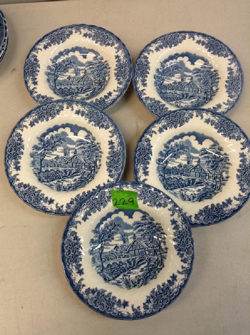 5 Churchill Cereal Bowls: 5 Churchill Cereal Bowls