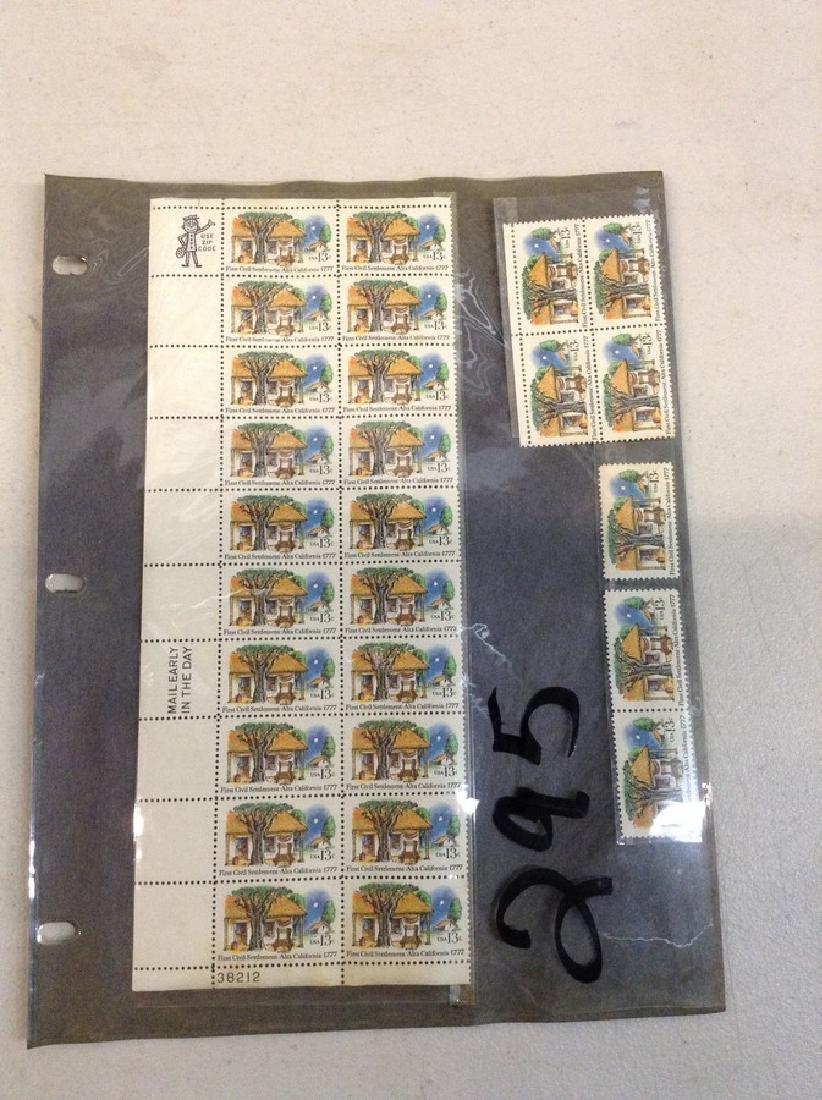 USPS Vintage 13 cent Stamp Sheet First Civil Settlement: USPS Vintage 13 cent Stamp Sheet First Civil Settlement