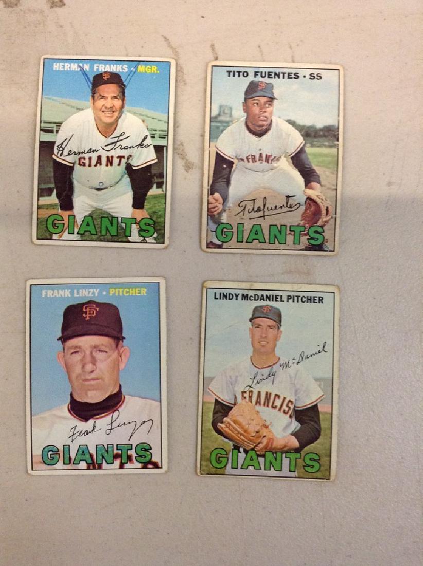 Baseball Cards 1967 Giants (1 of 1)