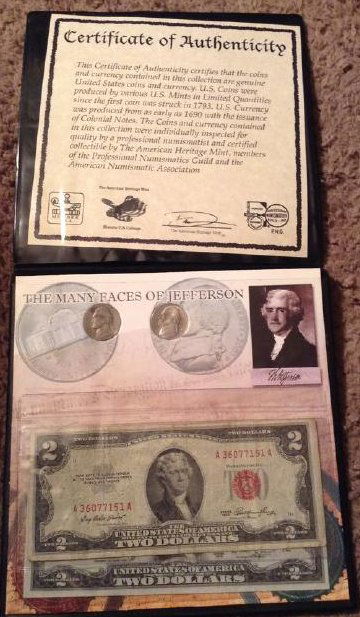 American Heritage The Many Faces of Jefferson Set (1 of 1)