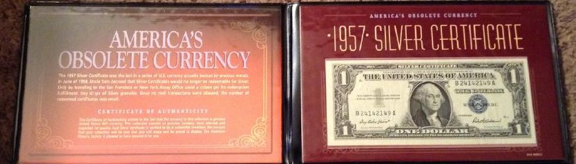 America's Obsolete Currency 1957 Silver Certificate: America's Obsolete Currency 1957 Silver Certificate