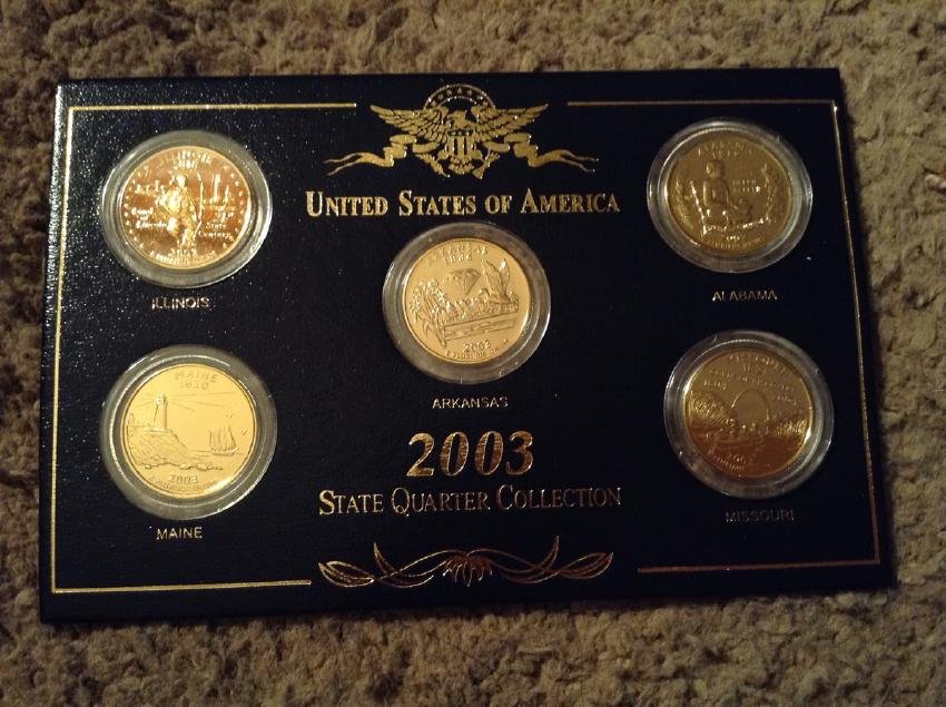 US 2003 State Quarter Collection (1 of 1)