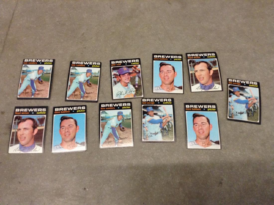 Baseball Cards 1971 Brewers: Baseball Cards 1971 Brewers