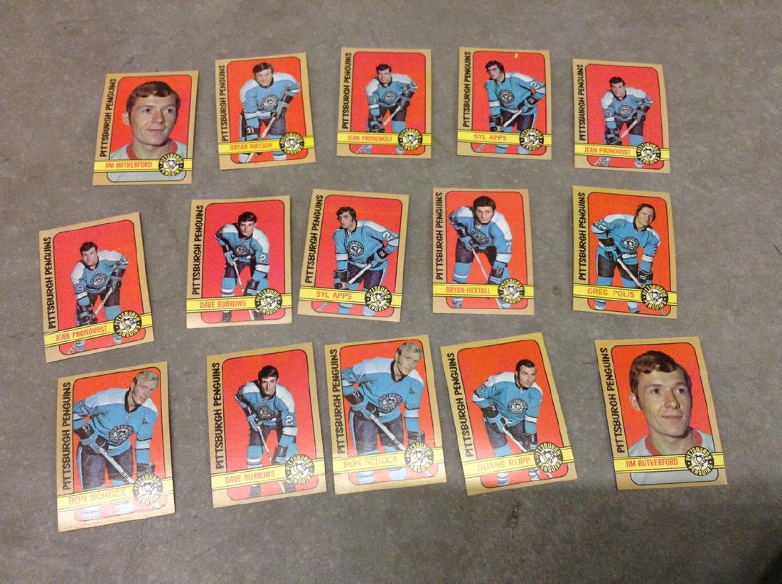Hockey Cards 1973 Pittsburgh Penguins: Hockey Cards 1973 Pittsburgh Penguins