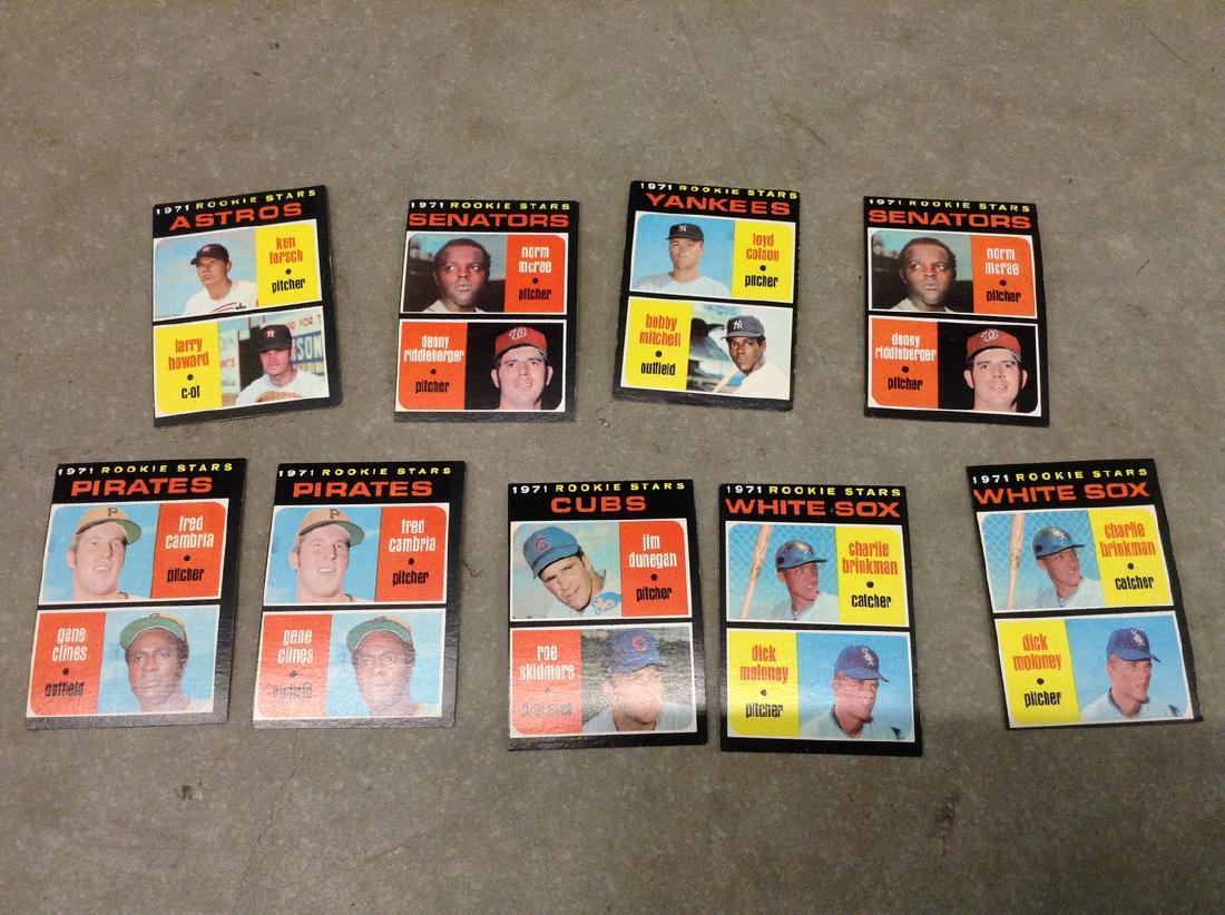 1971 Rookie Stars Topps Baseball Cards (1 of 1)