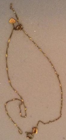 14k Heart Necklace (1 of 1)