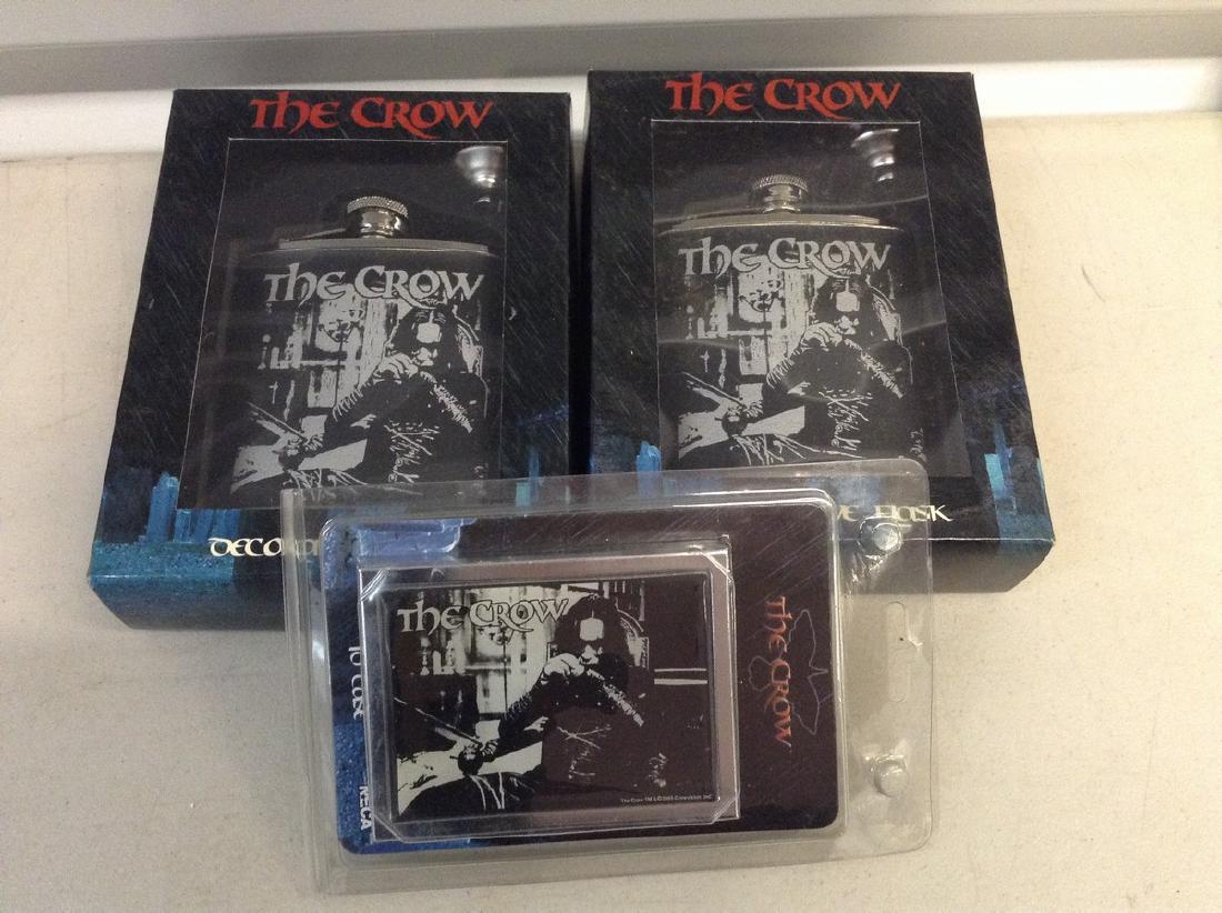 The Crow - 2 Flasks & Case (1 of 1)