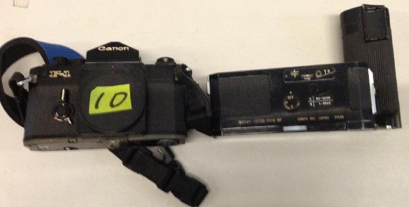 Canon F-1 Camera / Canon Motor Drive MF (1 of 1)