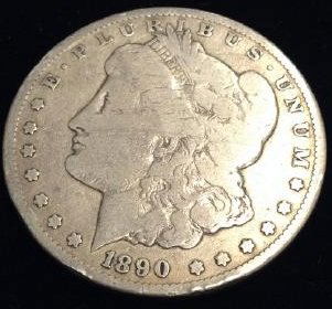 1890 "CC" Silver Dollar (1 of 1)