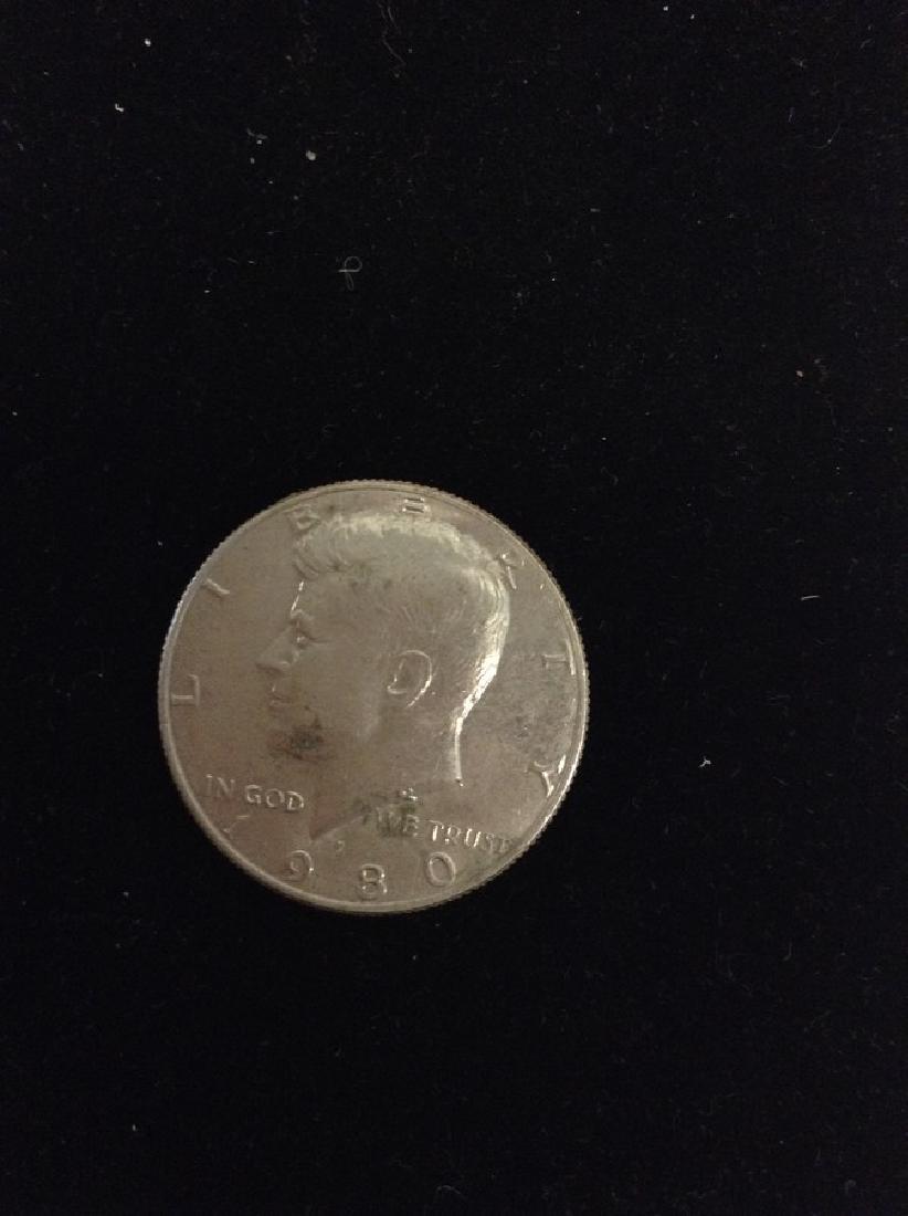 1980 "FG" Half Dollar (1 of 1)
