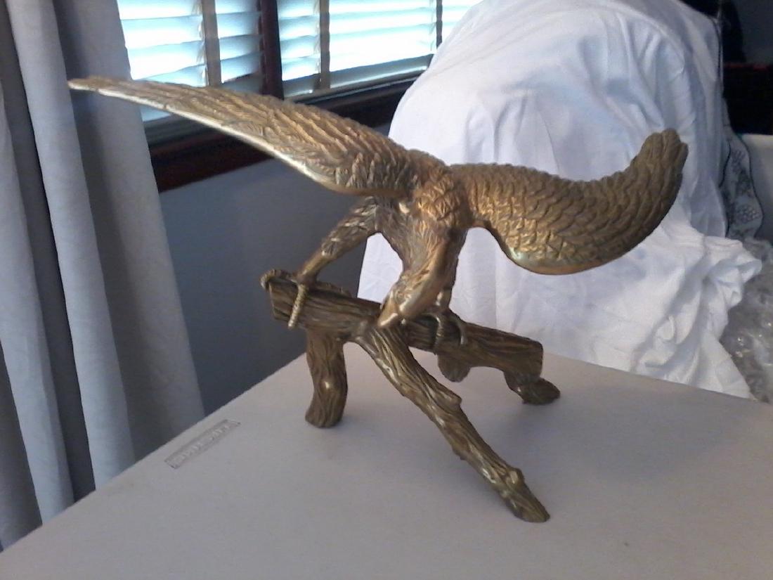 Bald Eagle Brass Statue: Bald Eagle Brass Statue