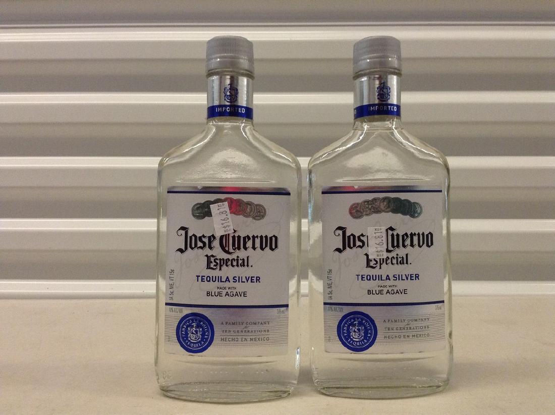 Lot of 2 Jose Cuervo - Tequila Silver (1 of 1)
