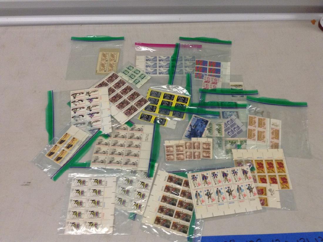 U.S. Postal plate blocks (1 of 1)