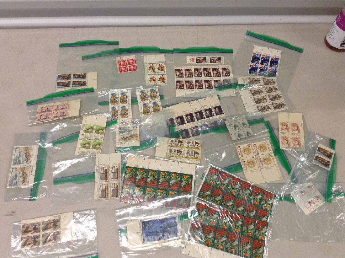 U.S. Postal plate blocks (1 of 1)