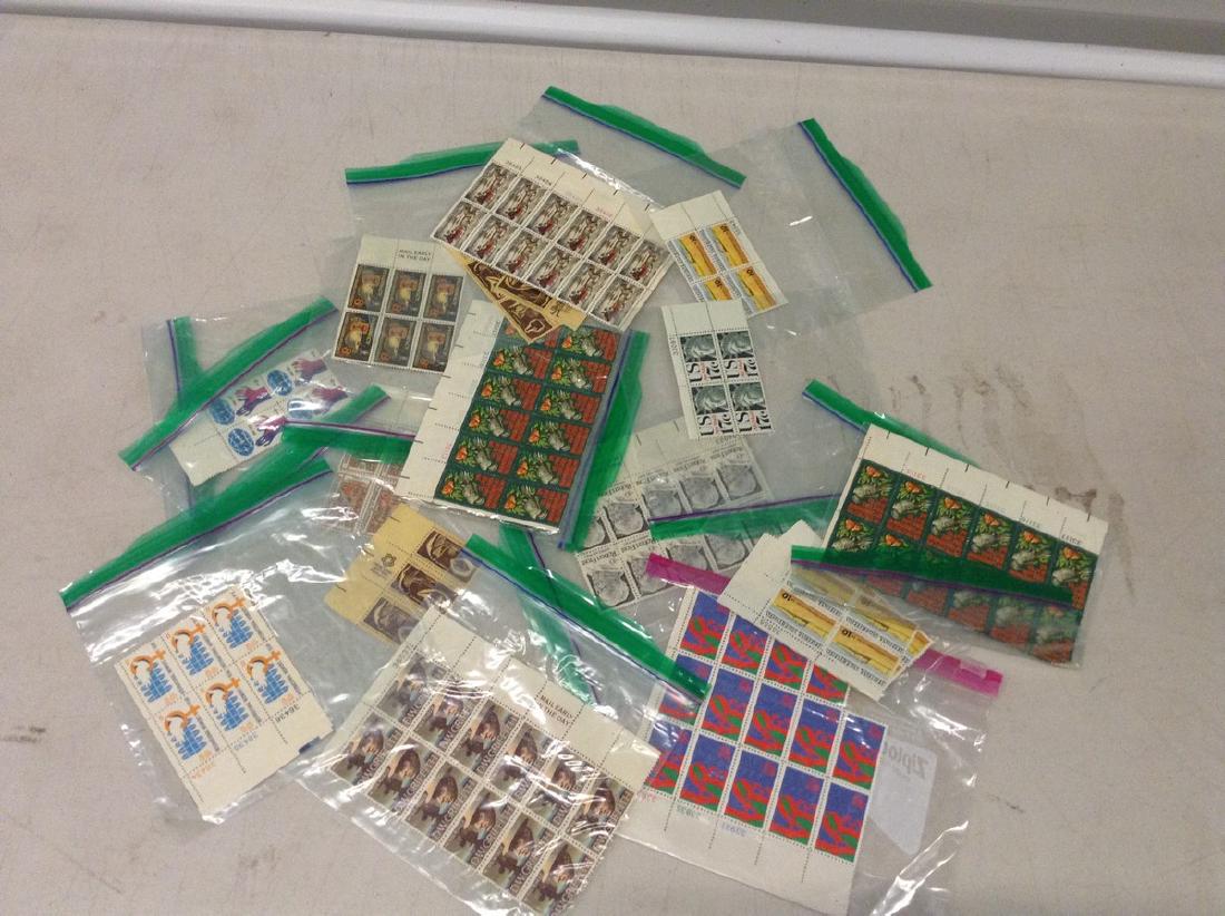 U.S. Postal plate blocks (1 of 1)