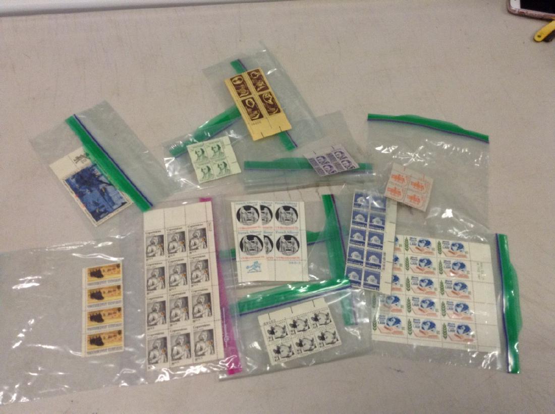 U.S. Postal plate blocks (1 of 1)