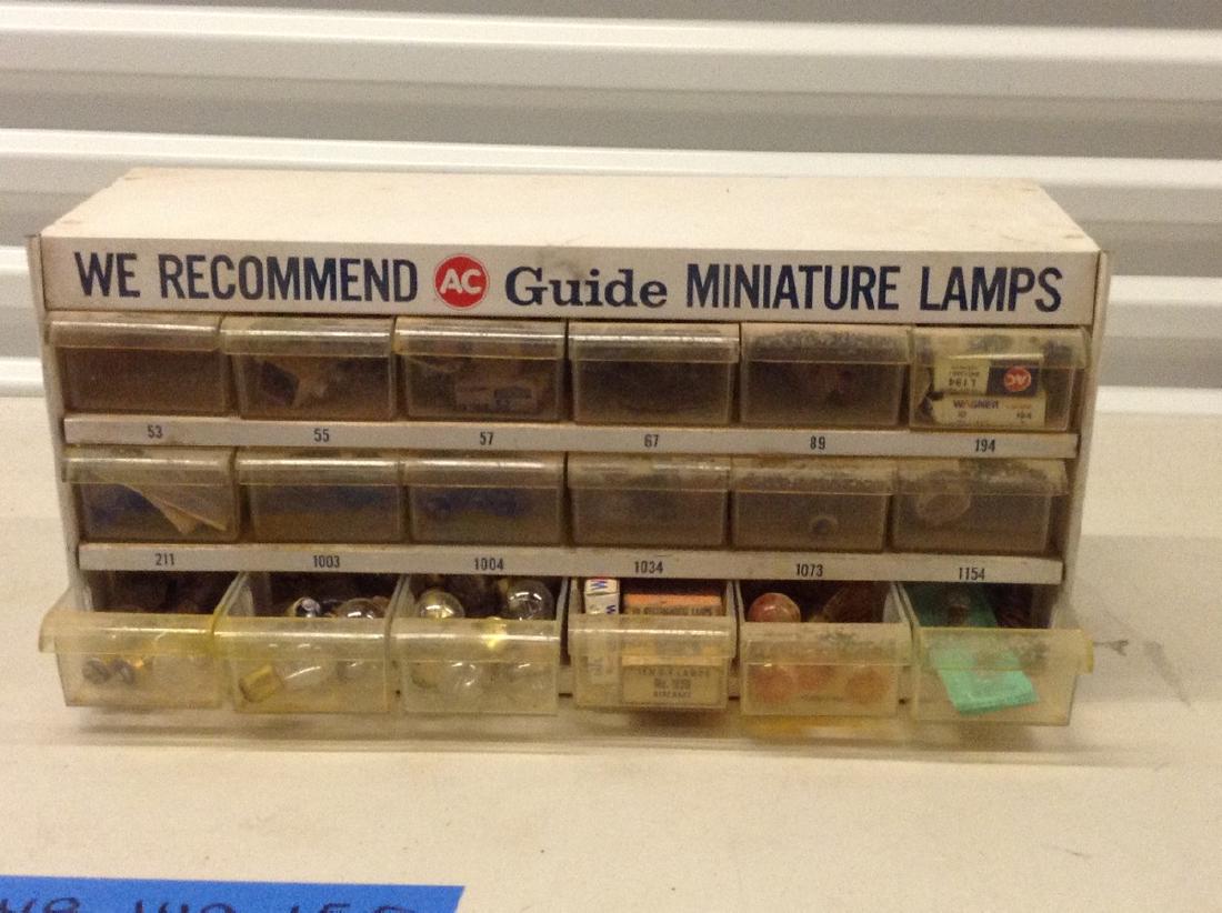 AC mini lamps filled with Vintage lighting (1 of 1)