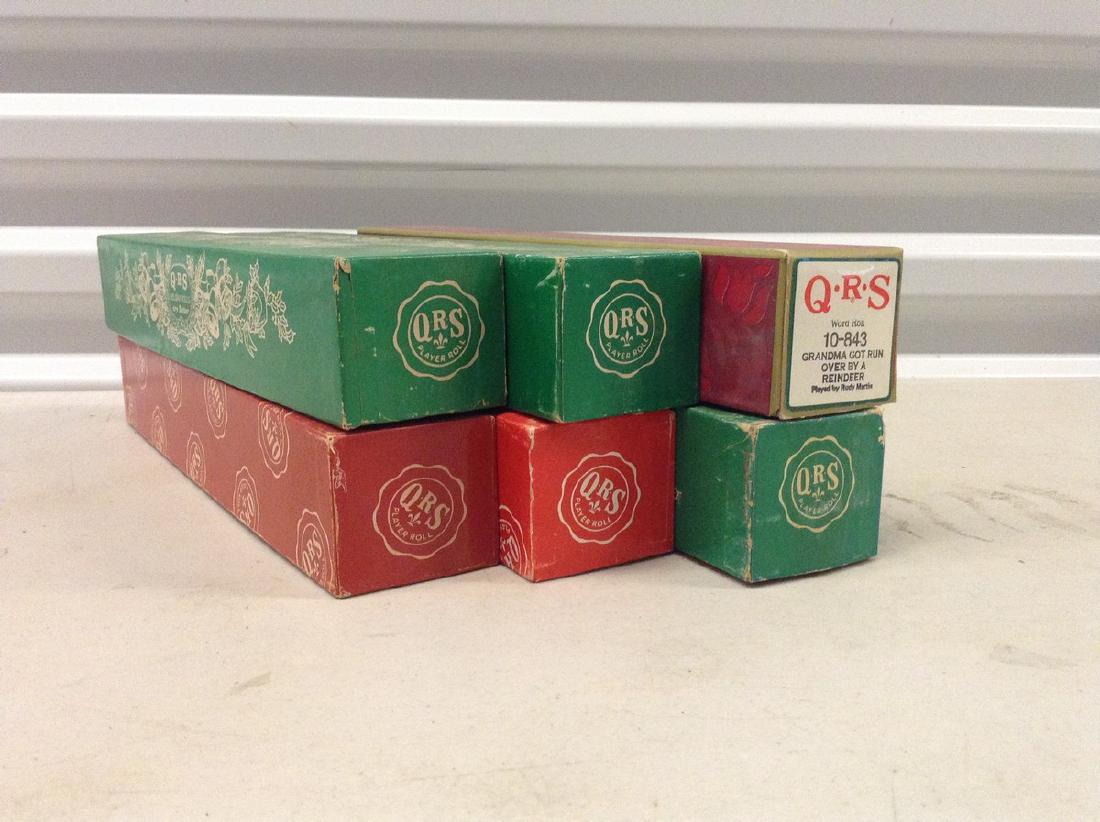 Vintage piano rolls: Vintage piano rolls