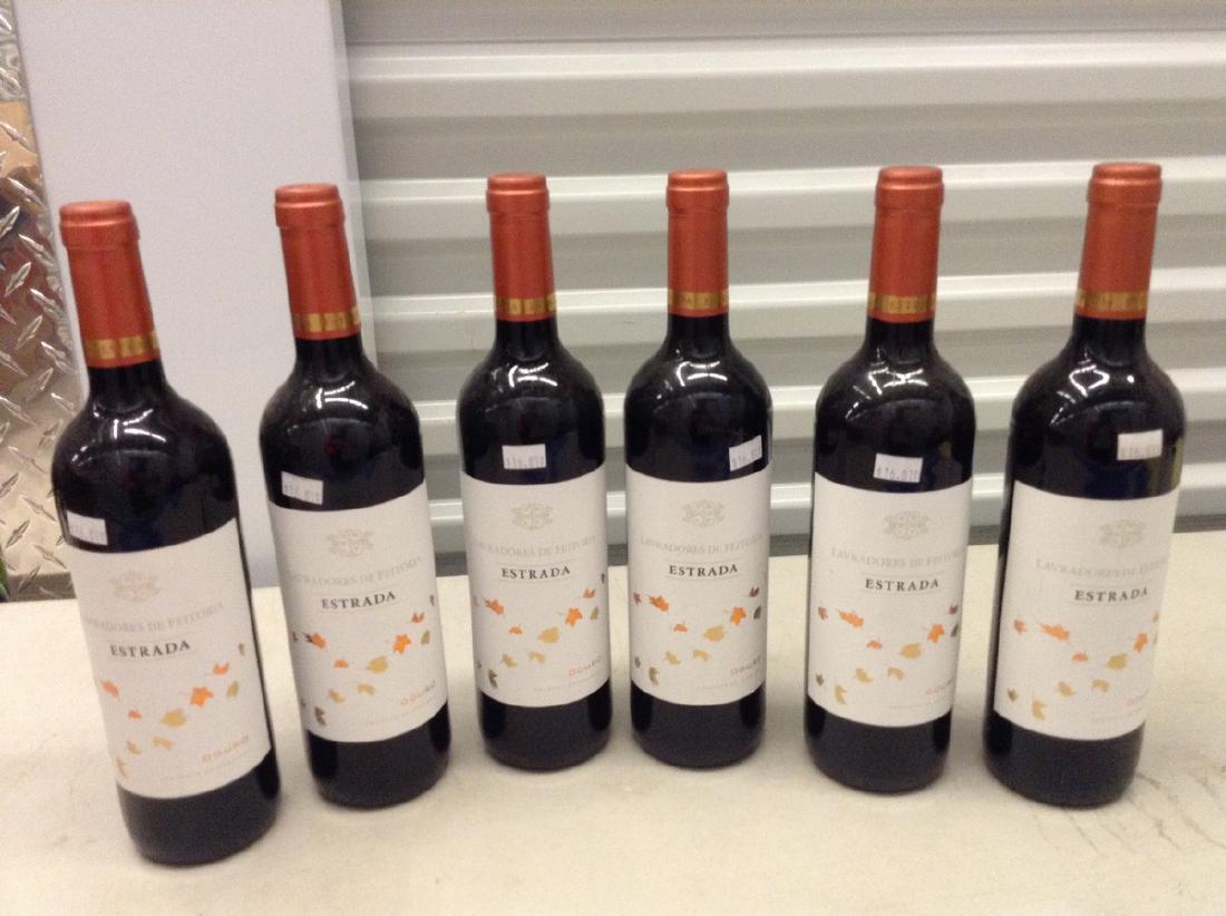 Lot of 6 Estrada Duro Bottles: Any contents in bottle is Free; You are bidding on the bottle & unbroken tax stamp