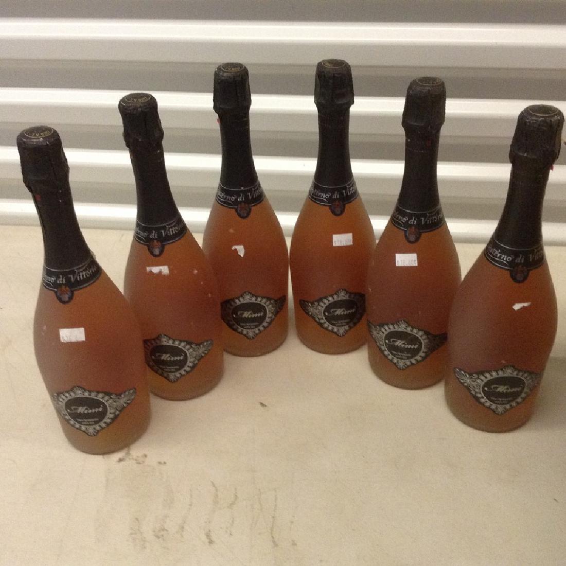 Lot of 6 Mimi Bottles: Any contents in bottle is Free; You are bidding on the bottle & unbroken tax stamp