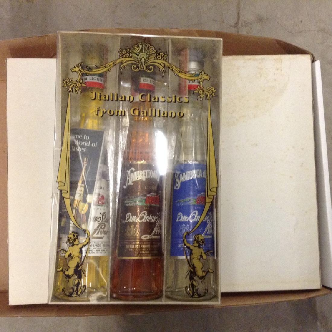 3 gift packs of wine: Any contents in bottle is Free; You are bidding on the bottle & unbroken tax stamp