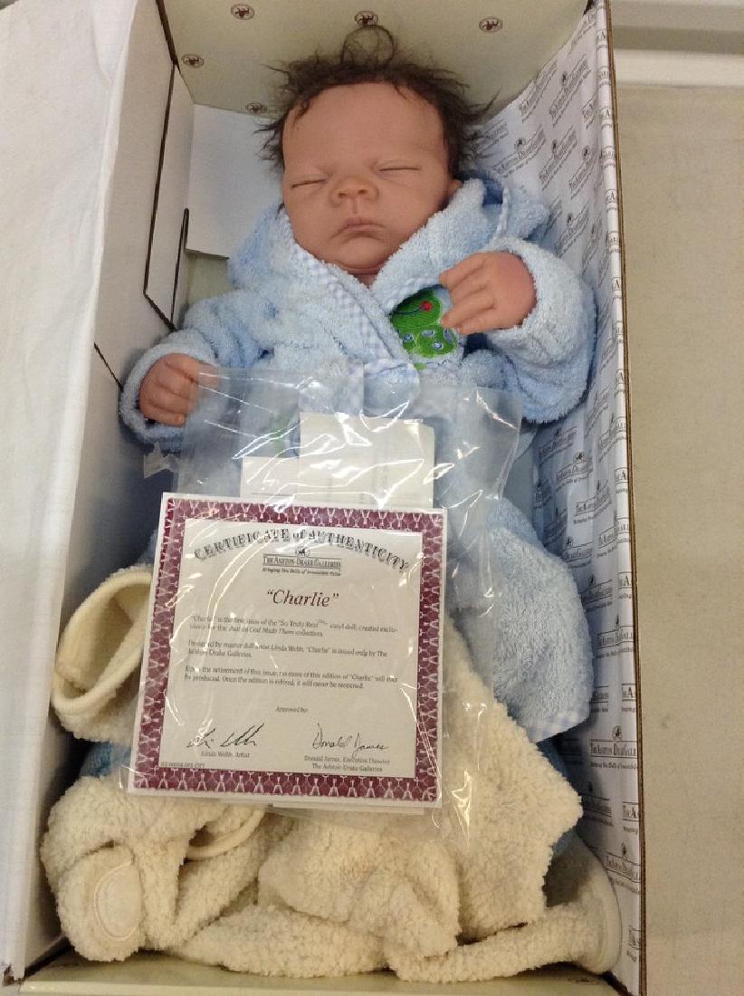 The Aston-Drake Galliers Charlie Porcelian Doll: The Aston-Drake Galliers Charlie Porcelian Doll