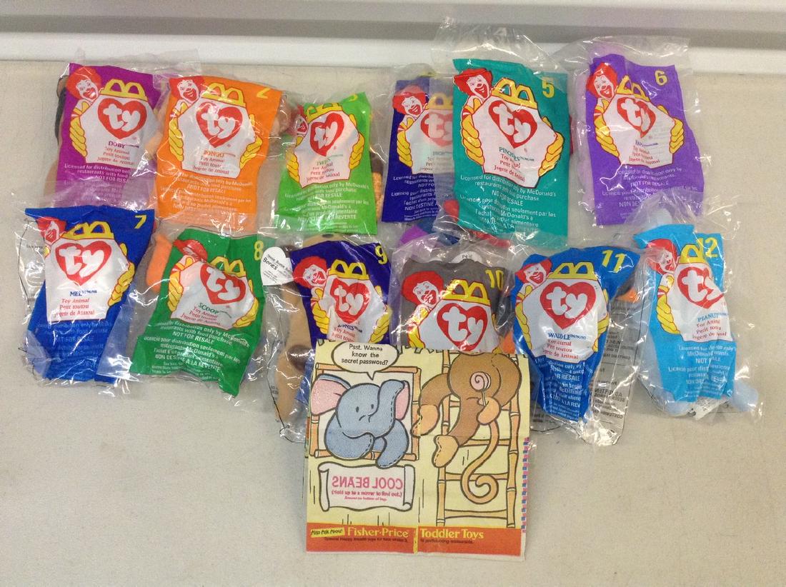 1989 Mc Donald's Complete Set 1 - 12 Beenie Babies (1 of 1)