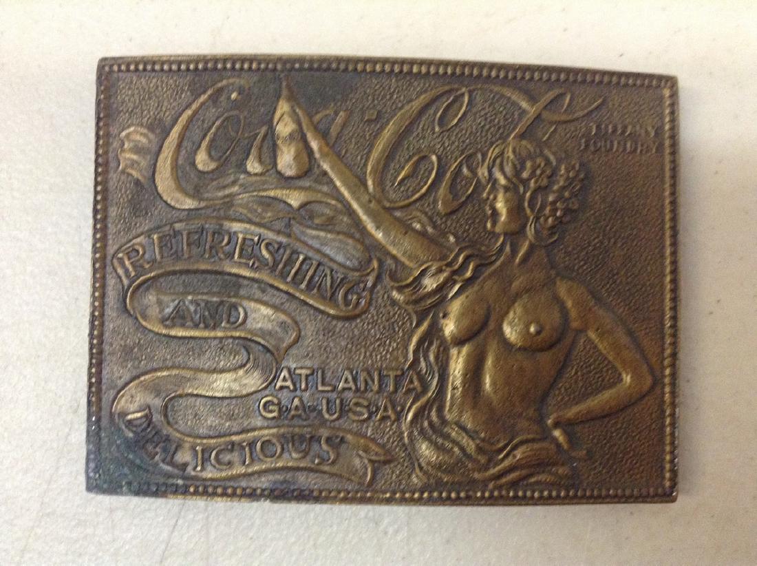 Coca Cola Vintage Belt Buckle: Coca Cola Vintage Belt Buckle