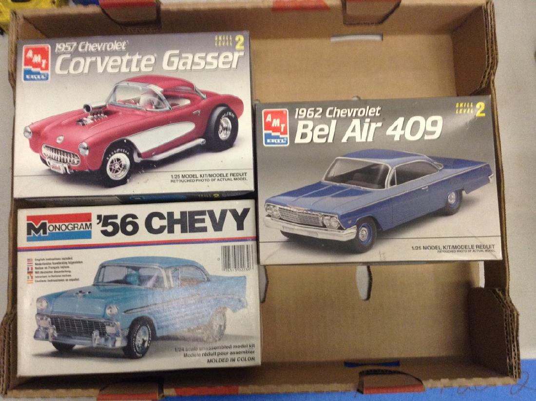 Lot of Chevy Models Complete 1/25 Scale (1 of 1)
