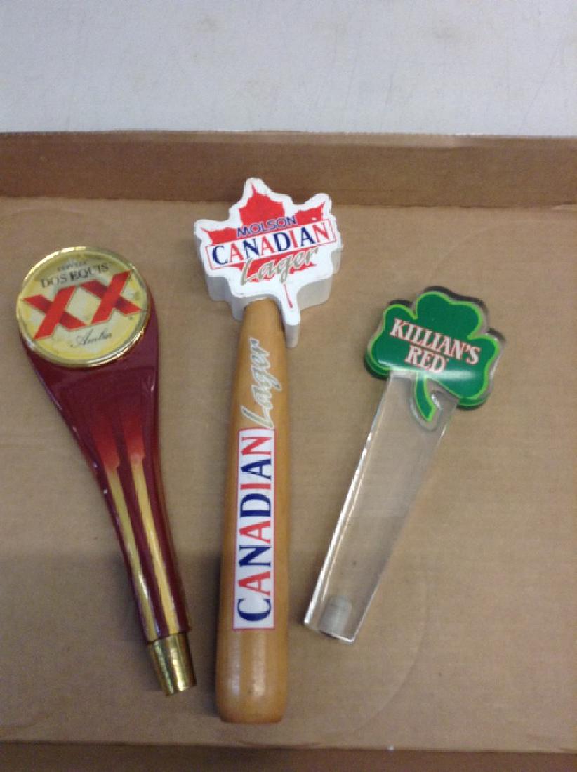 lot of 3 vintage beer taps (1 of 1)