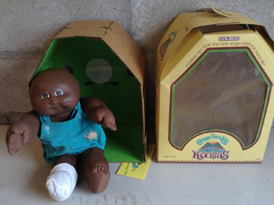 black cabbage patch doll