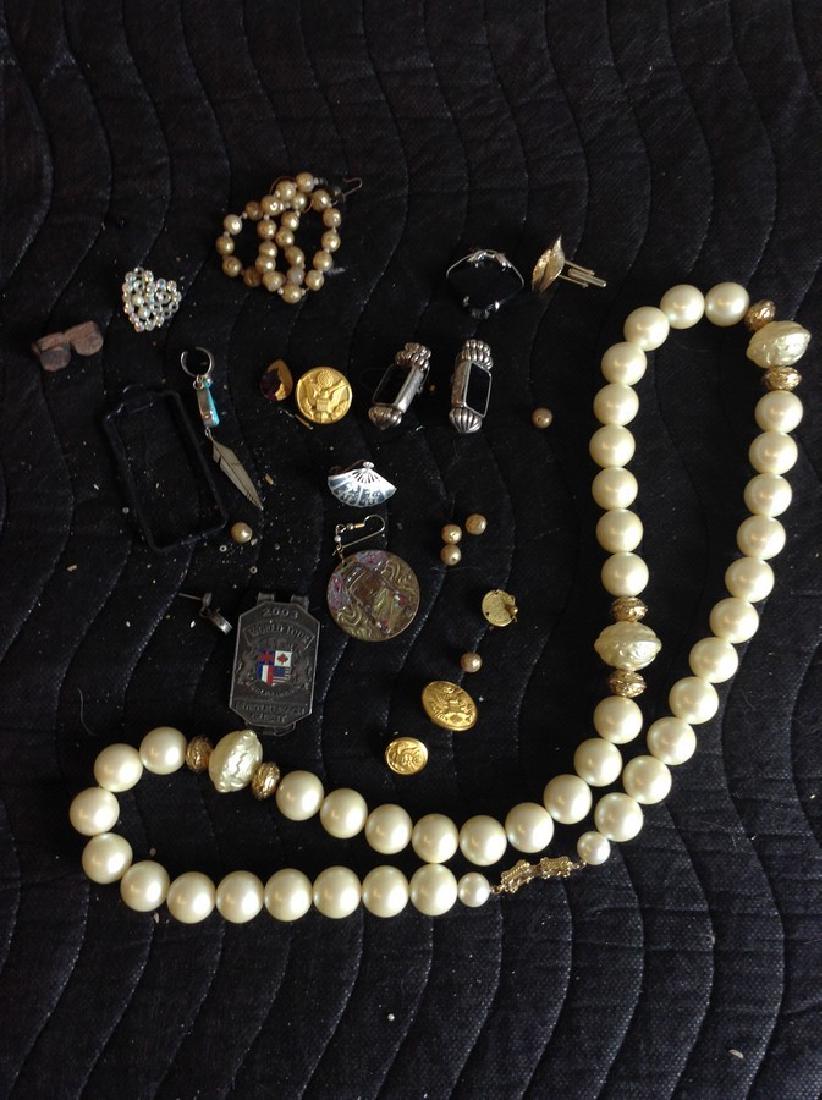 Vintage jewelry button lot (1 of 1)