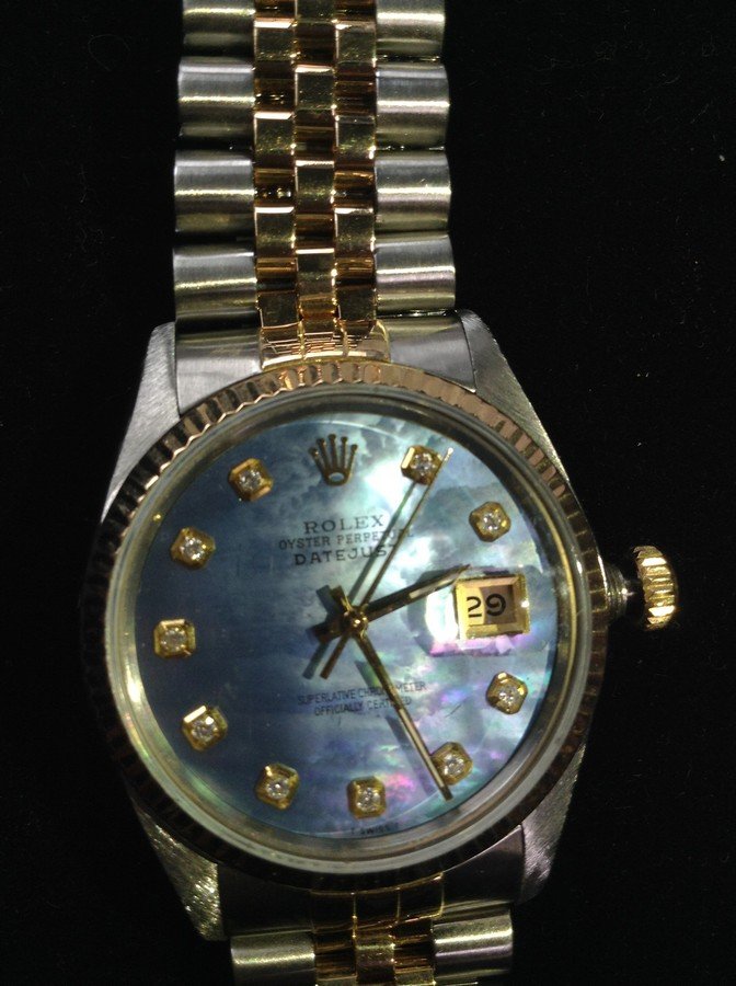 ROLEX OYSTER PERPETUAL WATCH (1 of 9)