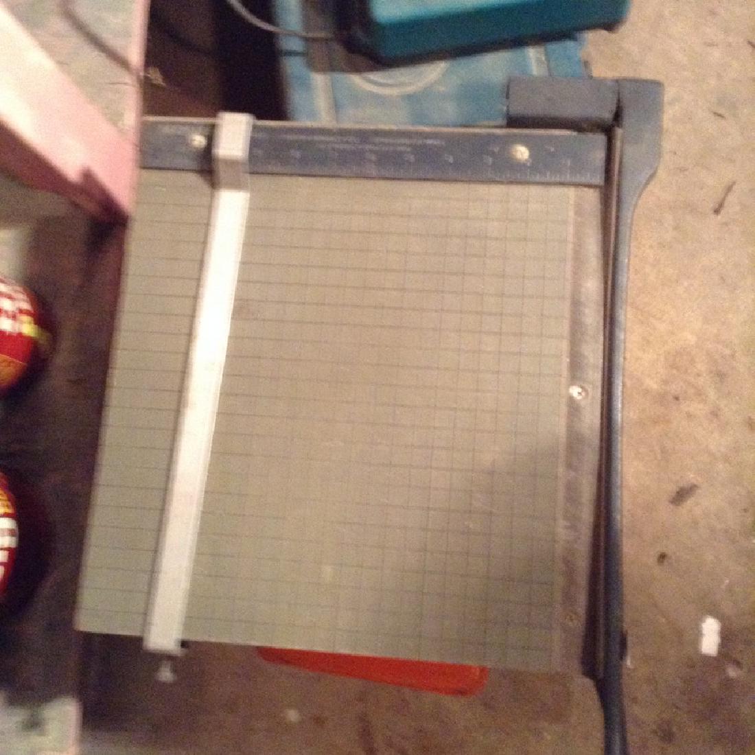 vintage paper cutter: vintage paper cutter
