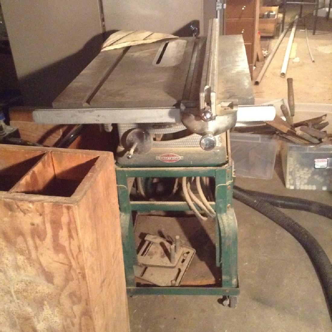 craftsman table saw complete and working: craftsman table saw complete and working