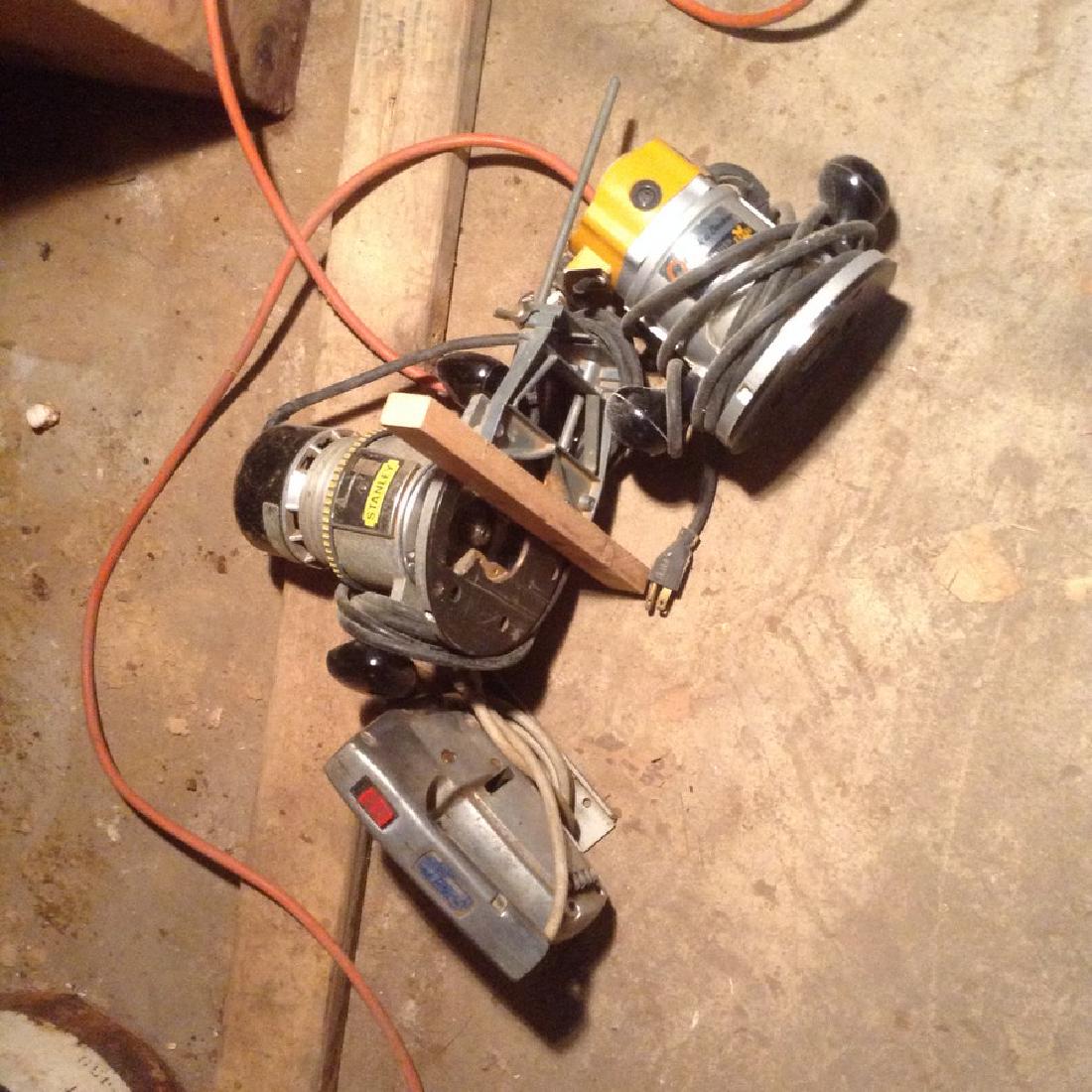 Stanley & Black and Decker router & jigsaw: Stanley & Black and Decker router & jigsaw