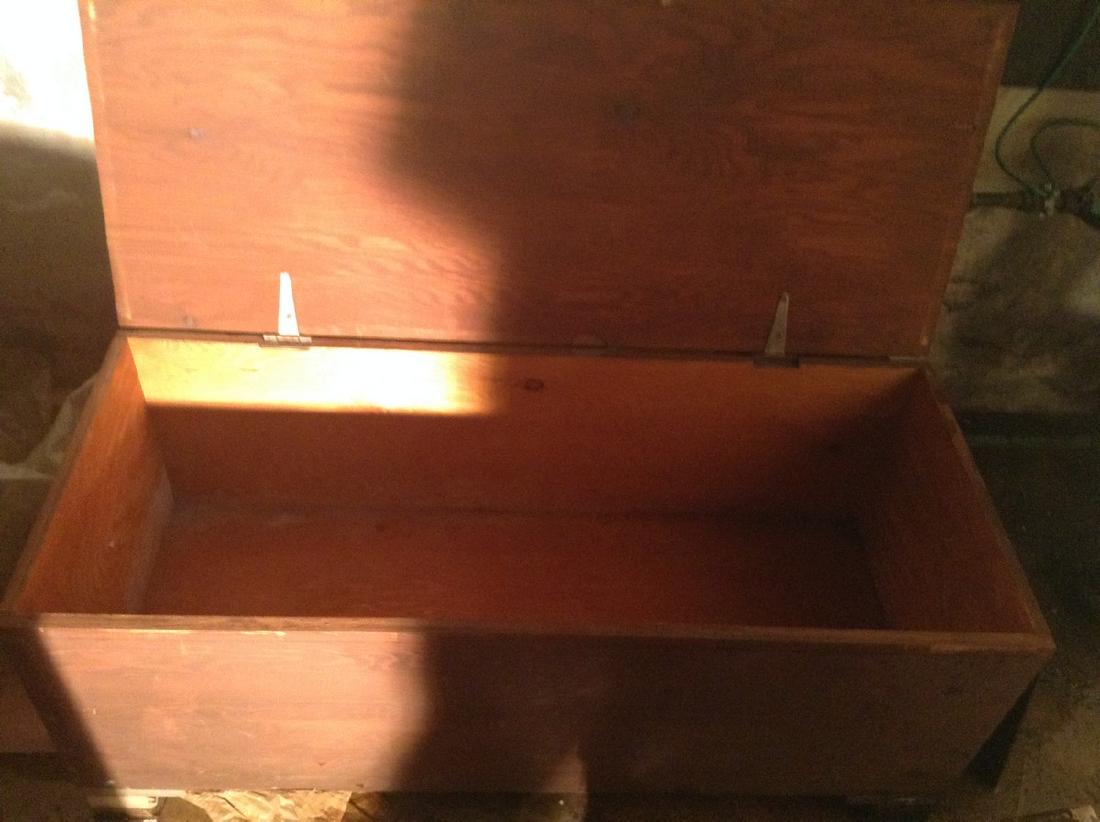 vintage chest 48 x 20 deep: vintage chest 48 x 20 deep