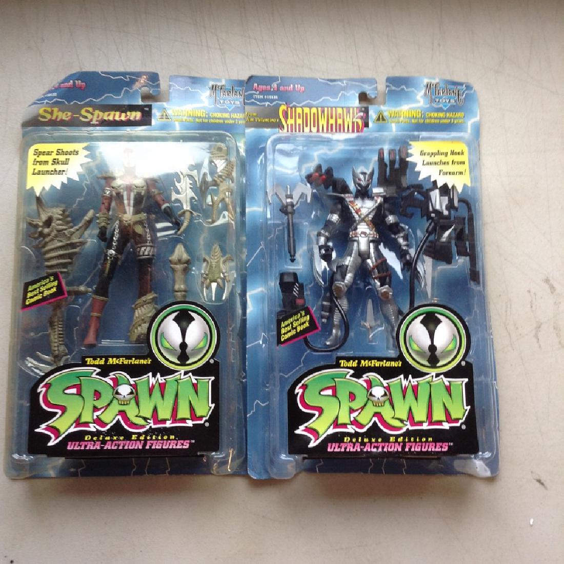 2 Spawn Action Figures in Packages (1 of 1)