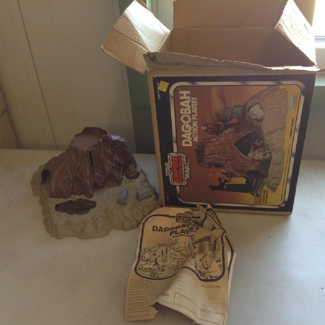 Star Wars: Dagobah Action Playset with box (1 of 1)