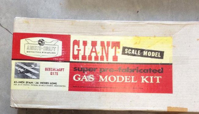 Aristo- Craft Miniature Beechcraft G17s Model (1 of 1)