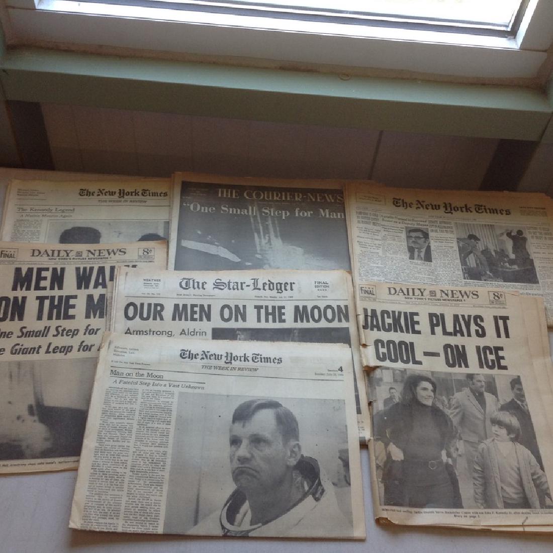Vintage NY Newspapers: Space & Kennedy Headlines (1 of 1)