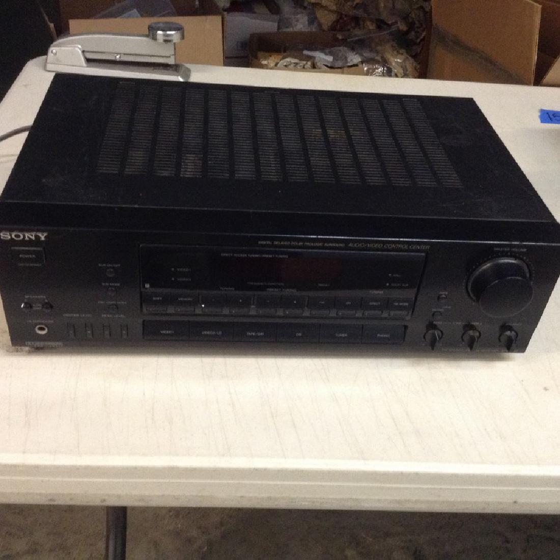 Sony AM/FM Audio/ Video Control Center (1 of 1)