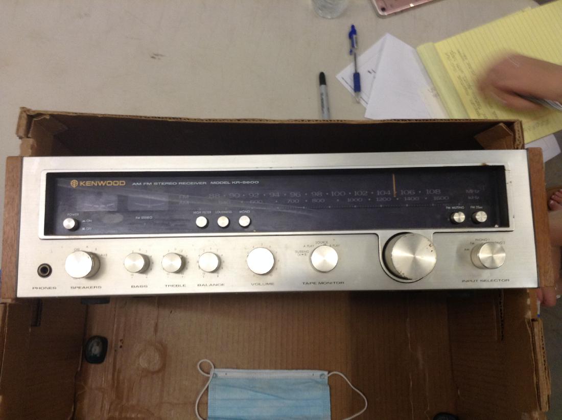 Kenwood am FM stereo receiver model KR-5600 (1 of 1)
