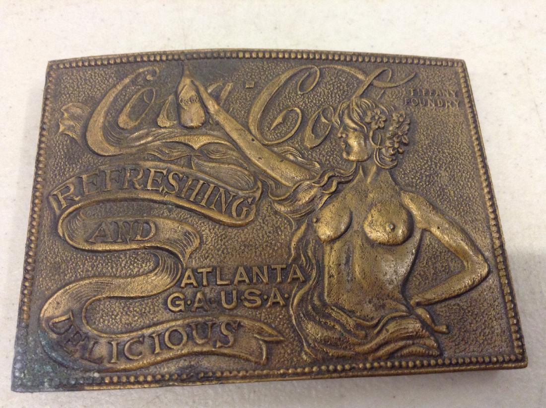 Coca-Cola belt buckle very rare: Coca-Cola belt buckle very rare