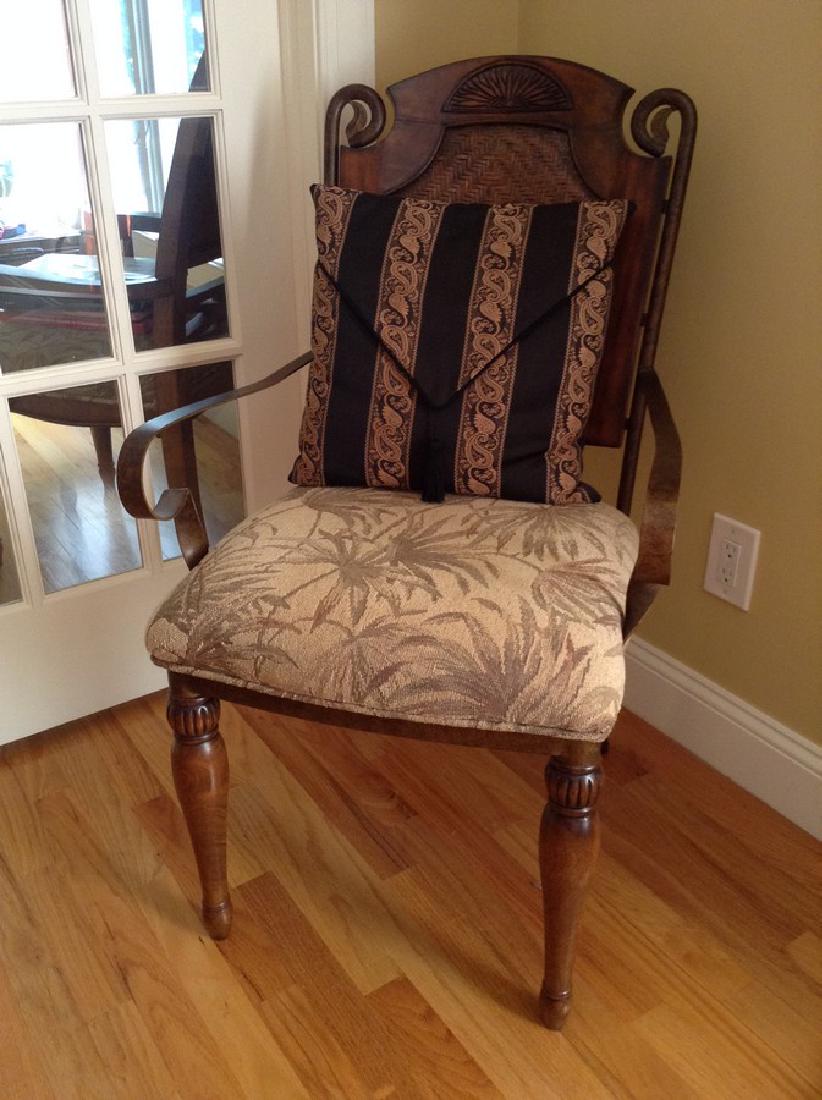 Wooden & Raw Iron Chair: Wooden & Raw Iron Chair