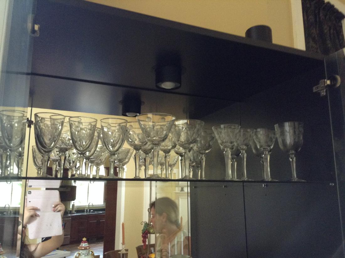 Crystal Stemware Total of 21 pieces (1 of 1)