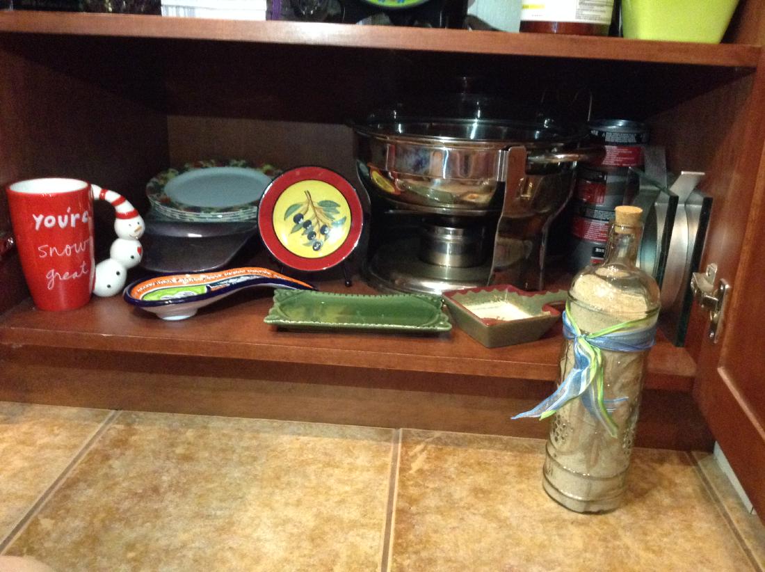 Bottom Shelf - Stainless Steal, serving tray, Misc (1 of 1)